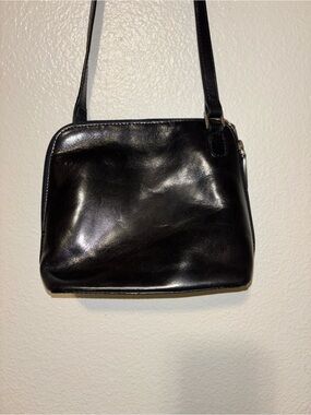Hobo international Classic Black Leather Crossbody Bag